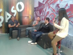 Marcos di Palma y Julin Flamarique en el programa TV al Paso, por Canal 3 de San Martn