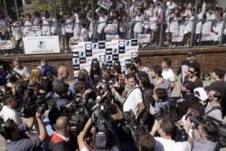 Los medios de prensa acompaaron al TN pinta bien.