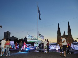 La promocin lleg a la Plaza Moreno de La Plata